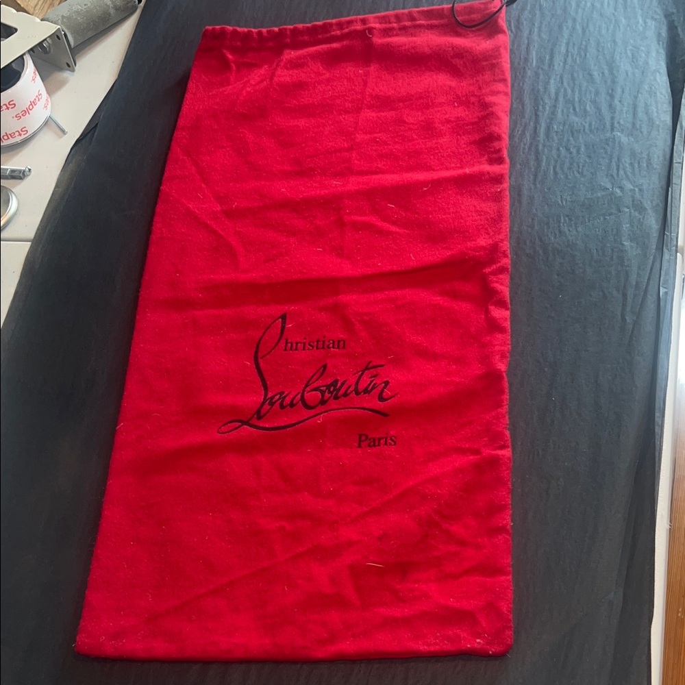 Christian Louboutin Vibrant Red Dust bag